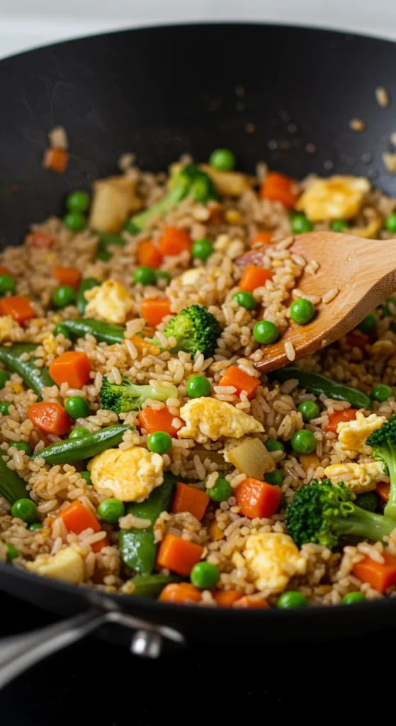 21. Vegetable Stir-Fried Rice