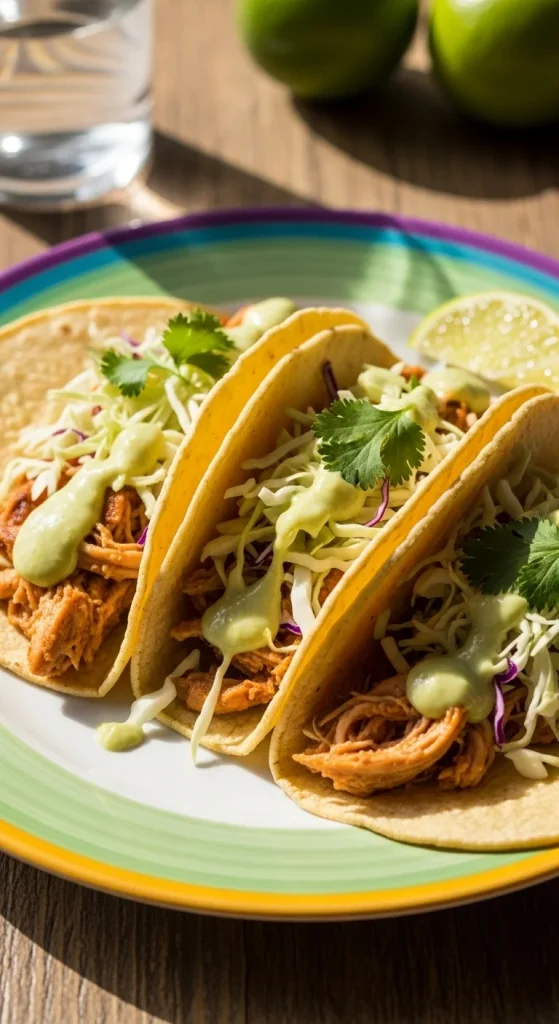 21. Zesty Lime Chicken Tacos