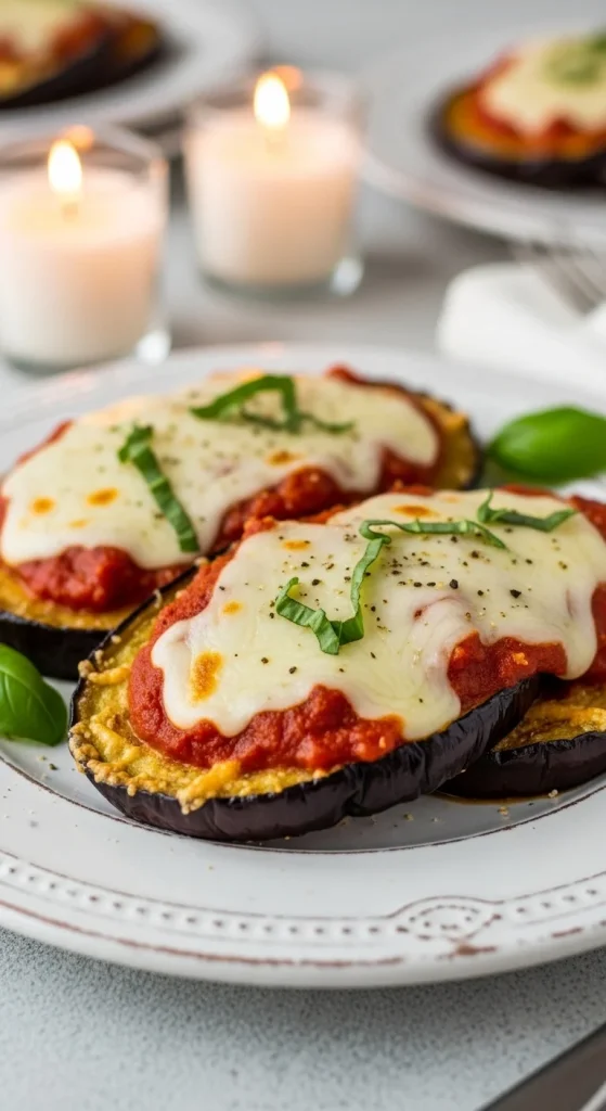 22. Baked Eggplant Parmesan