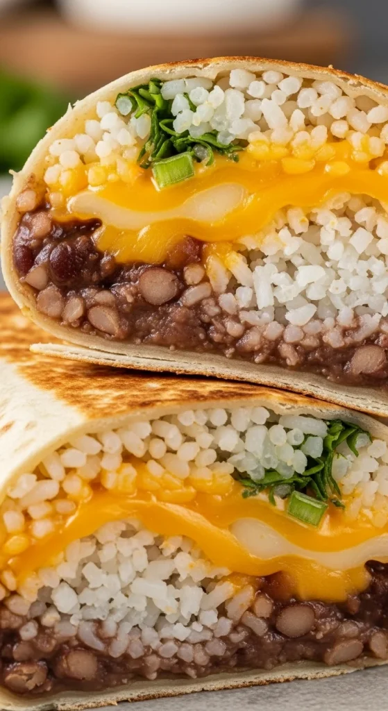 22. Bean and Cheese Burritos