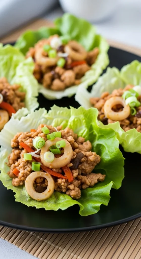 22. Chicken Lettuce Wraps