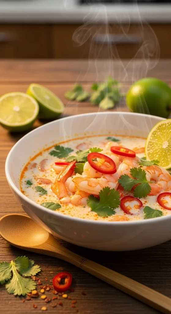 22. Coconut Lime Shrimp Soup