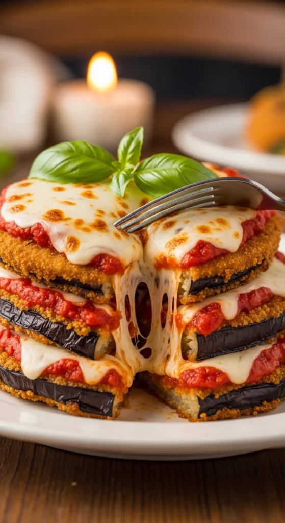 22. Eggplant Parmesan