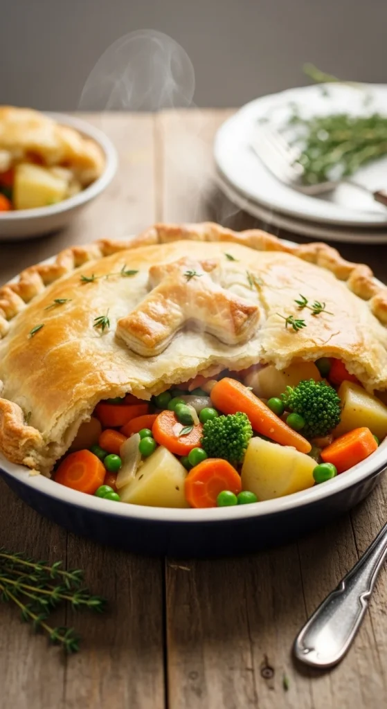 22. Vegetable Pot Pie
