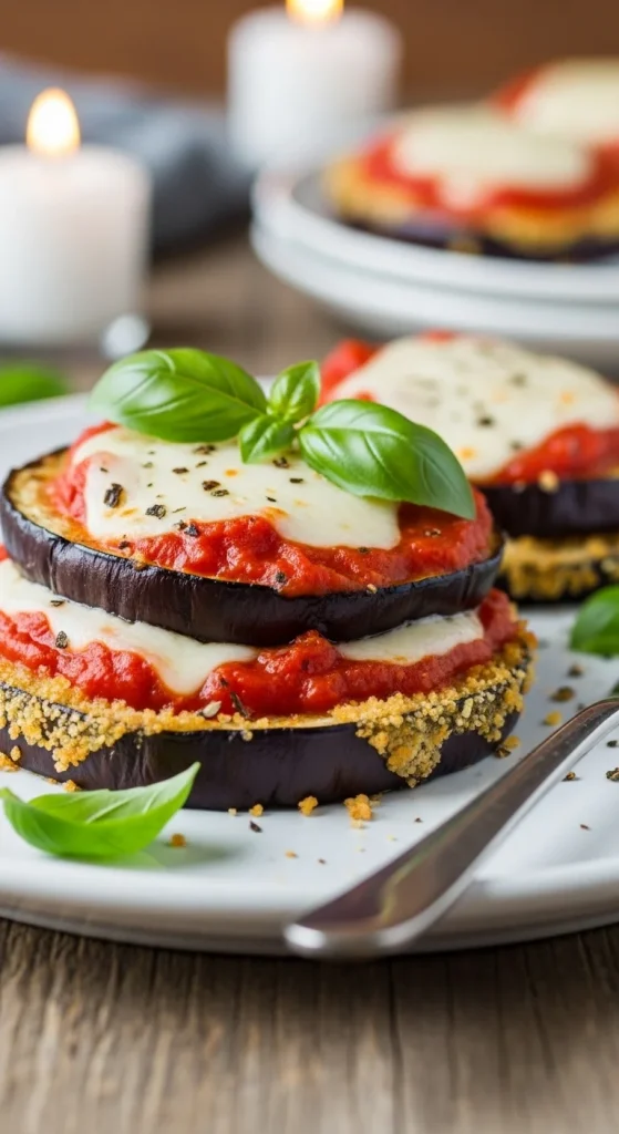 23. Baked Eggplant Parmesan