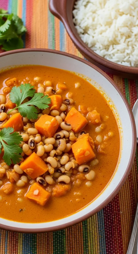 23. Black-Eyed Pea and Sweet Potato Curry