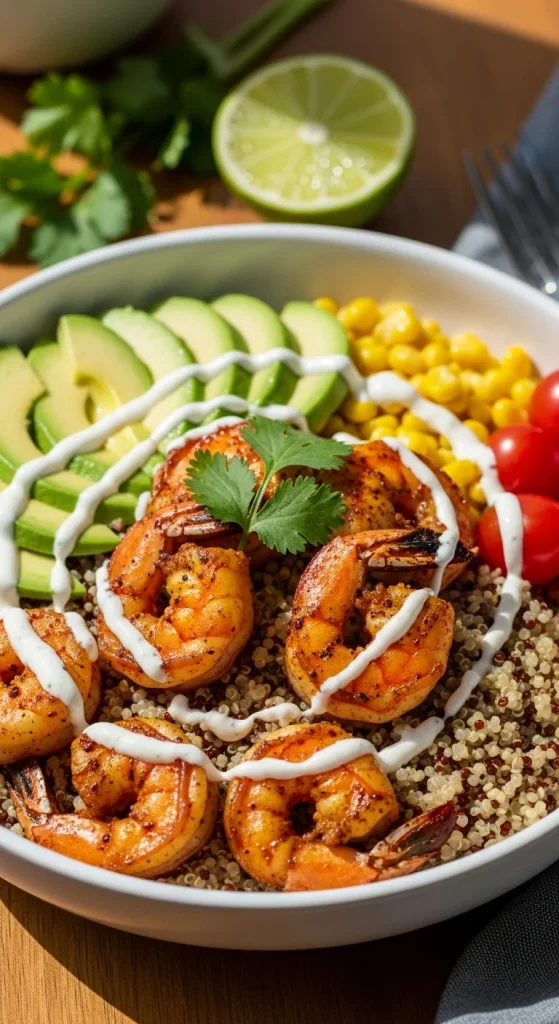 23. Blackened Shrimp Bowl