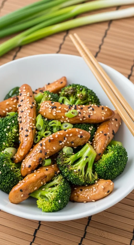 23. Chicken and Broccoli Stir-Fry