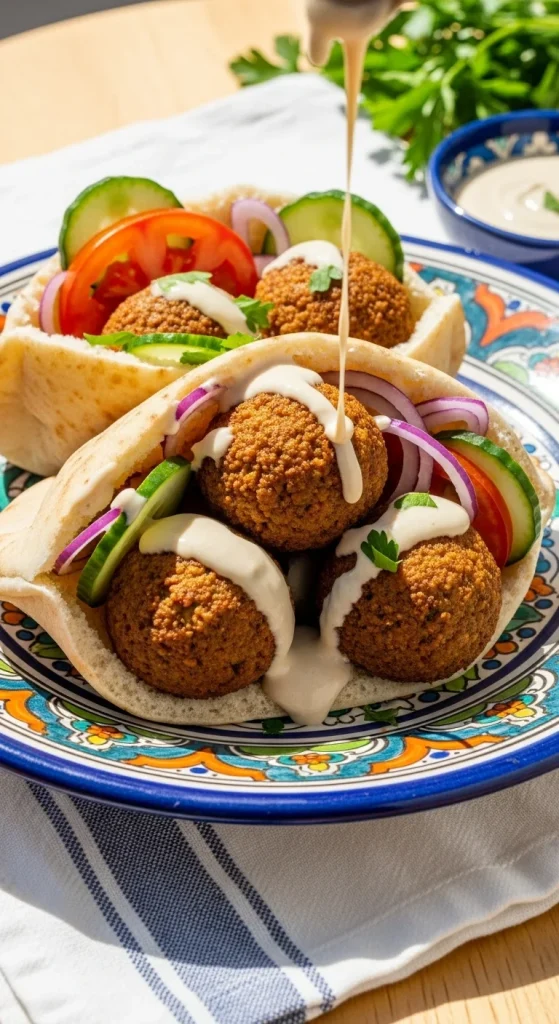 23. Falafel Pita Pockets