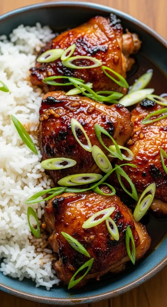 23. Ginger Soy Chicken Thighs