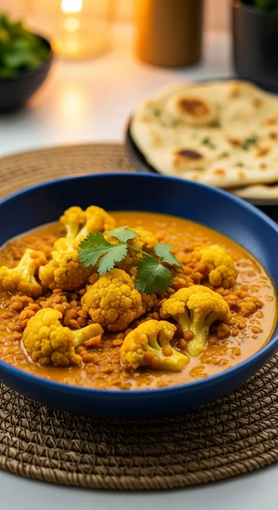 23. Lentil and Cauliflower Curry