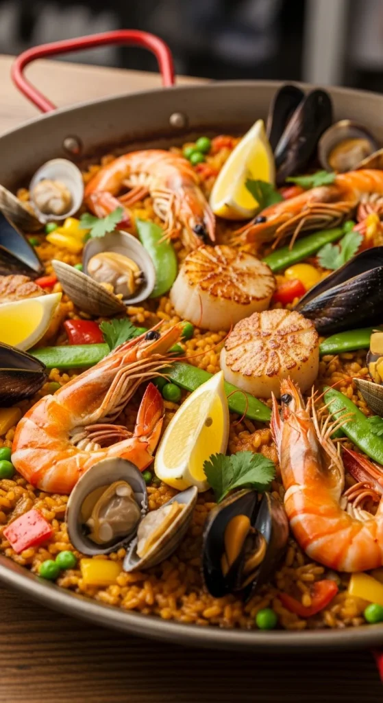 23. Seafood Paella