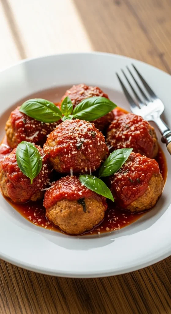 23. Slow Cooker Turkey Meatballs