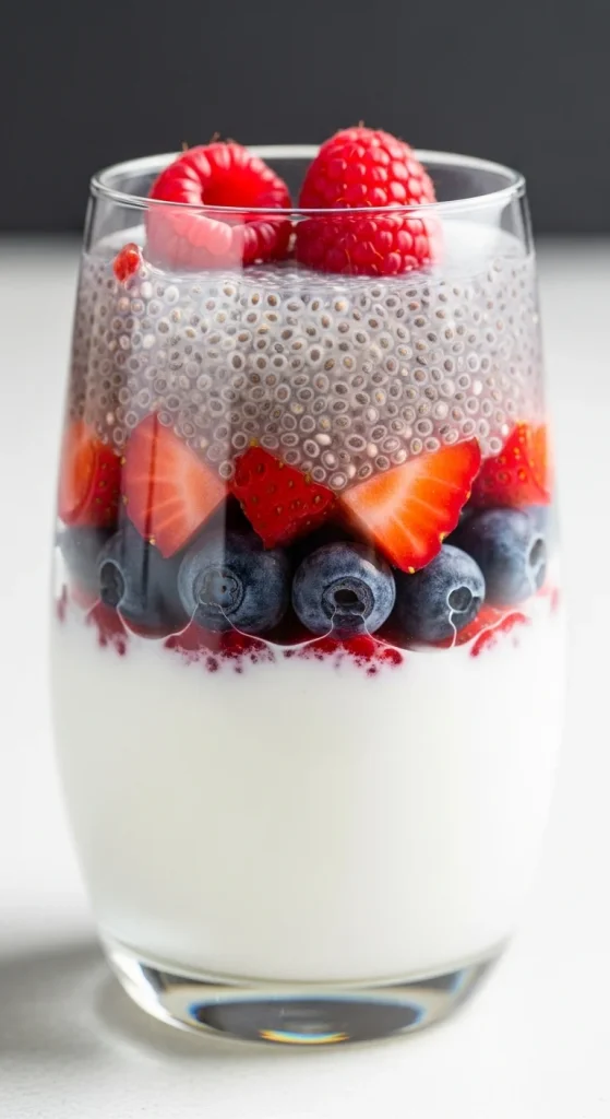 24. Chia Pudding Parfait