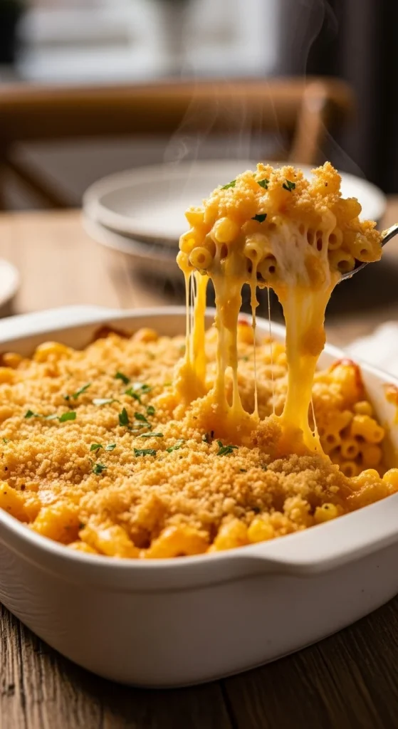 24. Gluten-Free Baked Mac and Cheese
