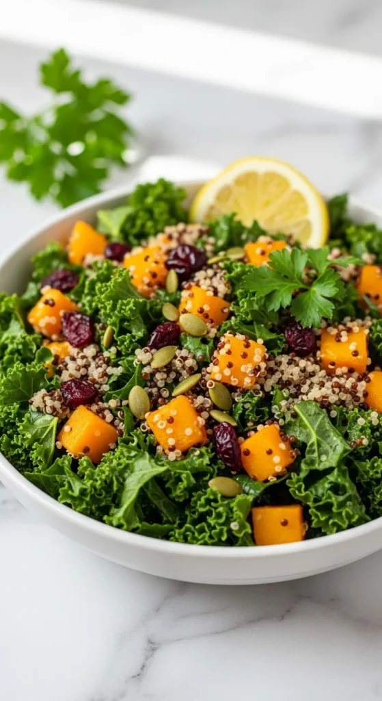 24. Kale and Quinoa Power Salad