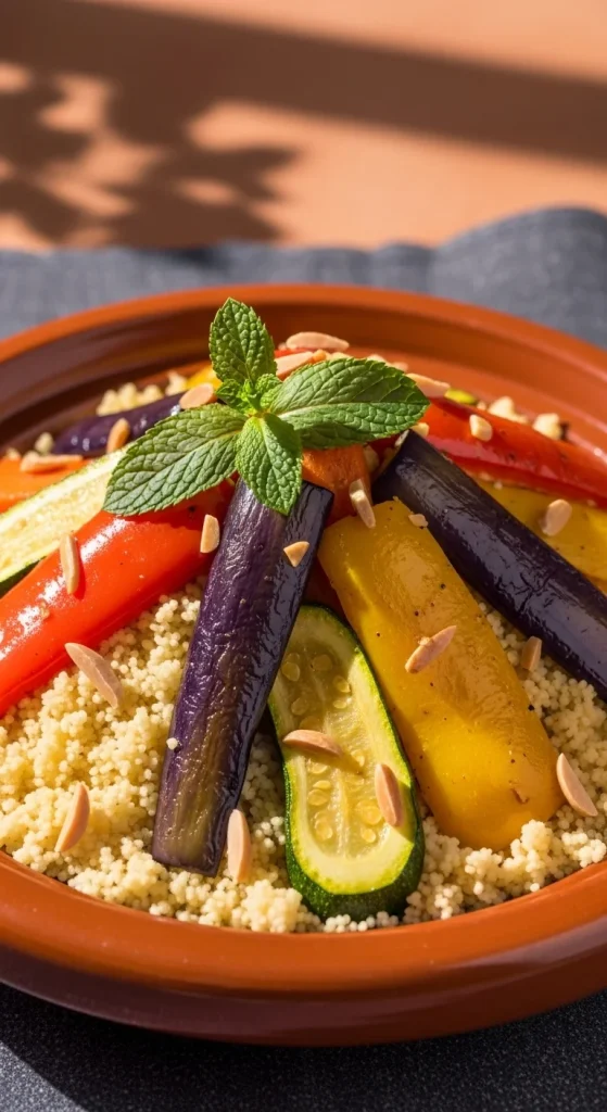 24. Moroccan Vegetable Couscous