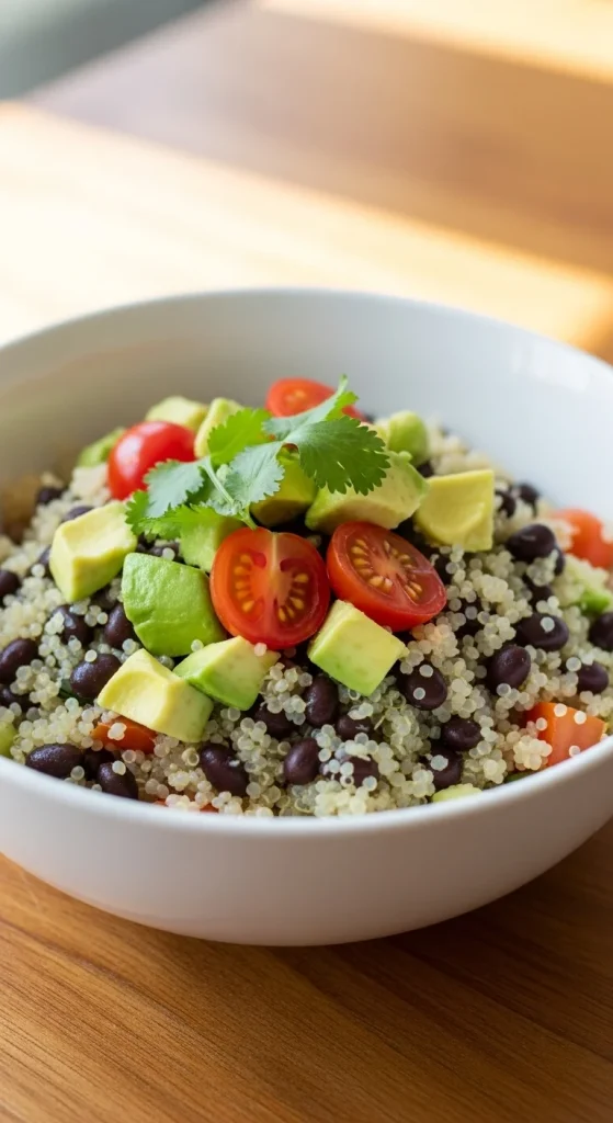 24. Quinoa and Black Bean Bowl