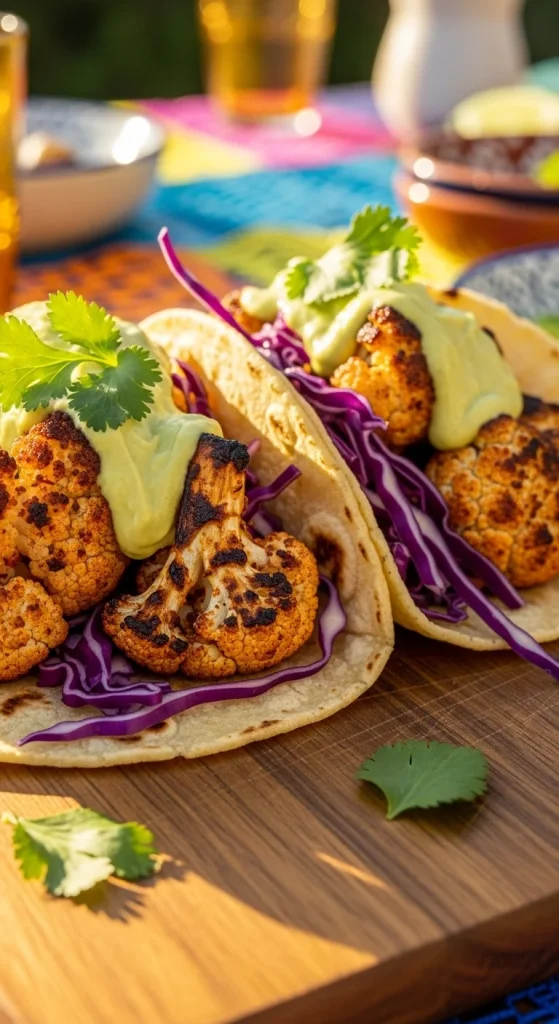 24. Roasted Cauliflower Tacos