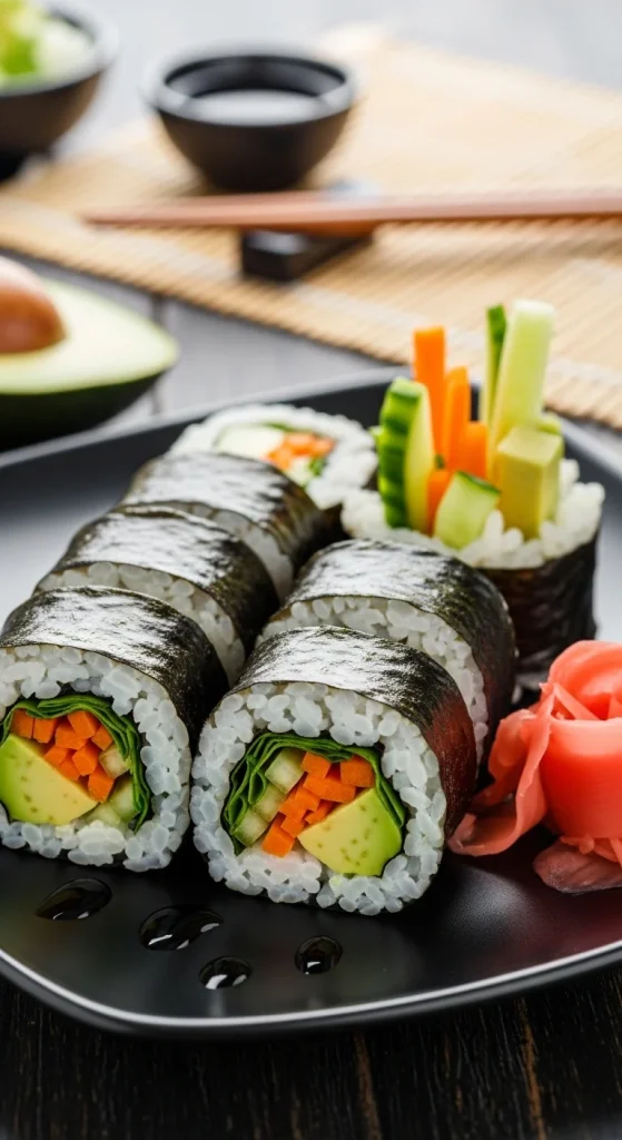 24. Veggie Sushi Rolls 
