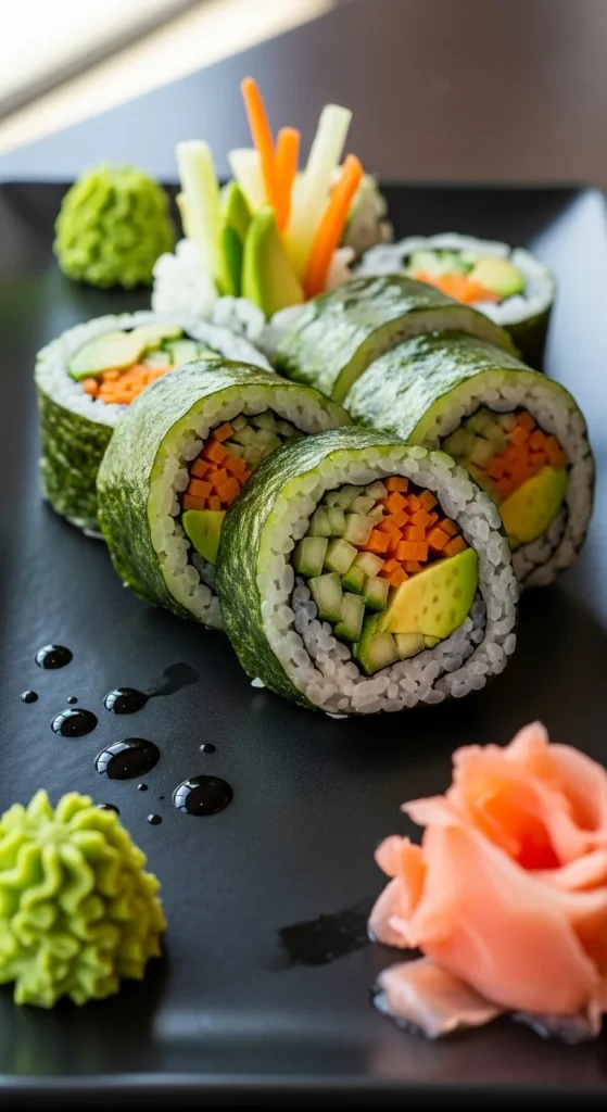 24. Veggie Sushi Rolls
