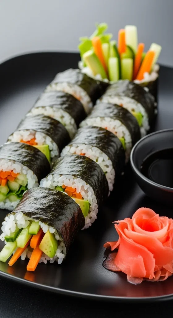 24. Veggie Sushi Rolls