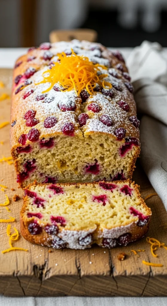 25. Cranberry Orange Bread