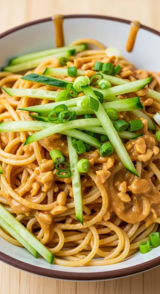 25. Peanut Noodles