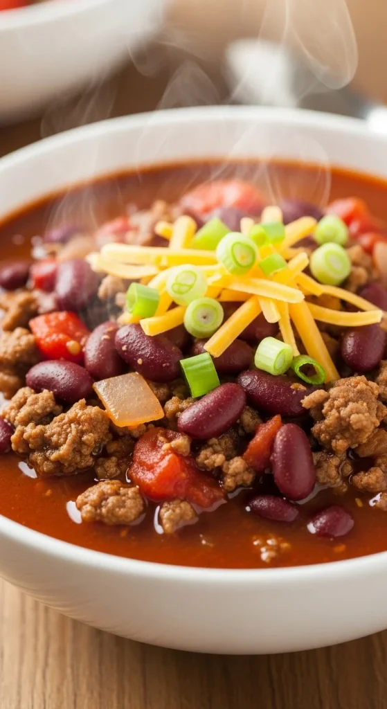 3. Beef and Bean Chili