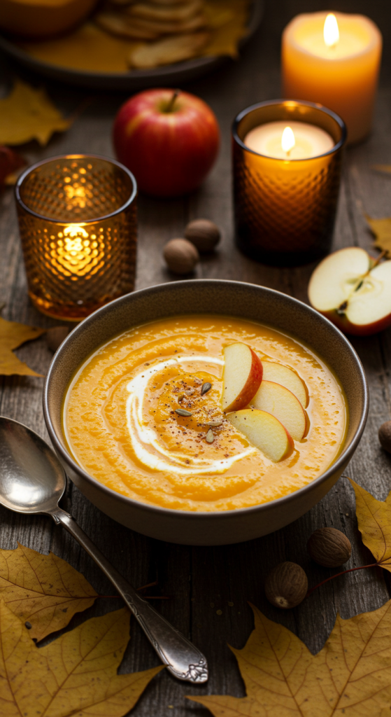 3. Butternut Squash and Apple Soup