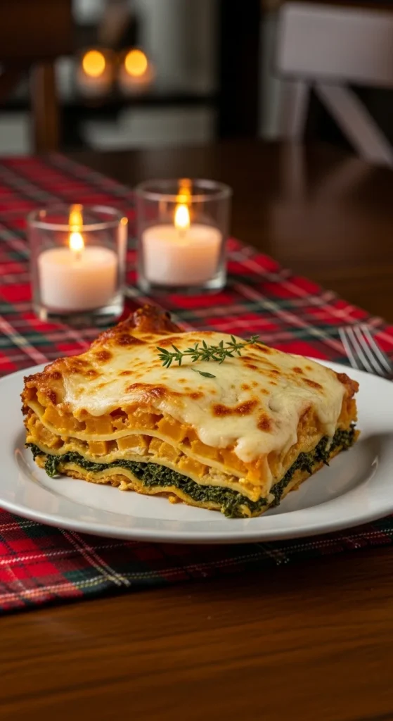 3. Butternut Squash and Kale Lasagna
