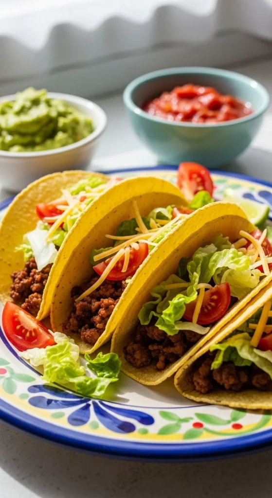 3. Easy Beef Tacos