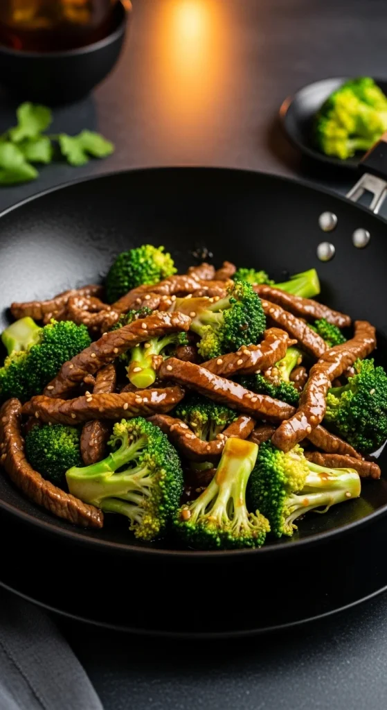 3. Keto Beef and Broccoli Stir-Fry