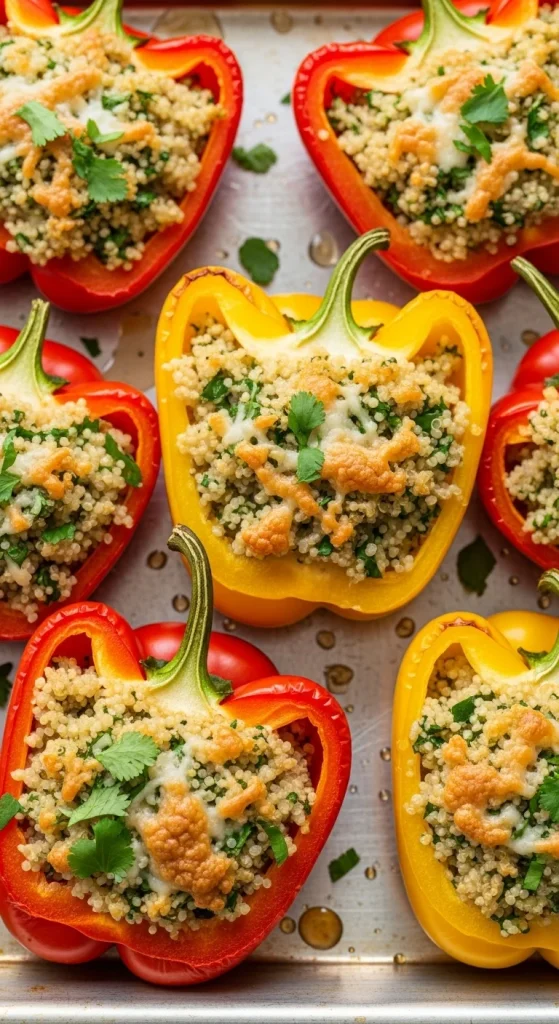 3. Quinoa Stuffed Peppers
