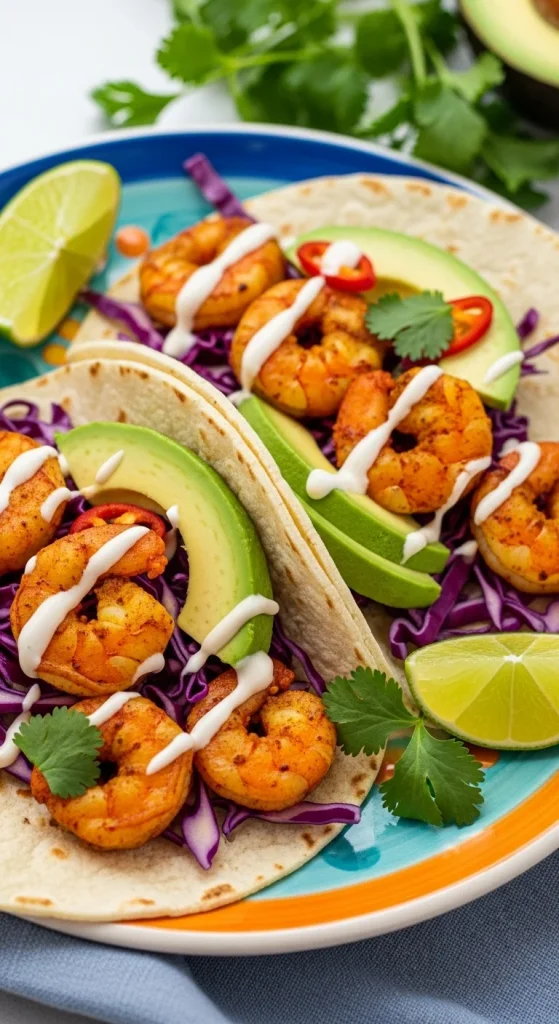 3. Spicy Shrimp Tacos