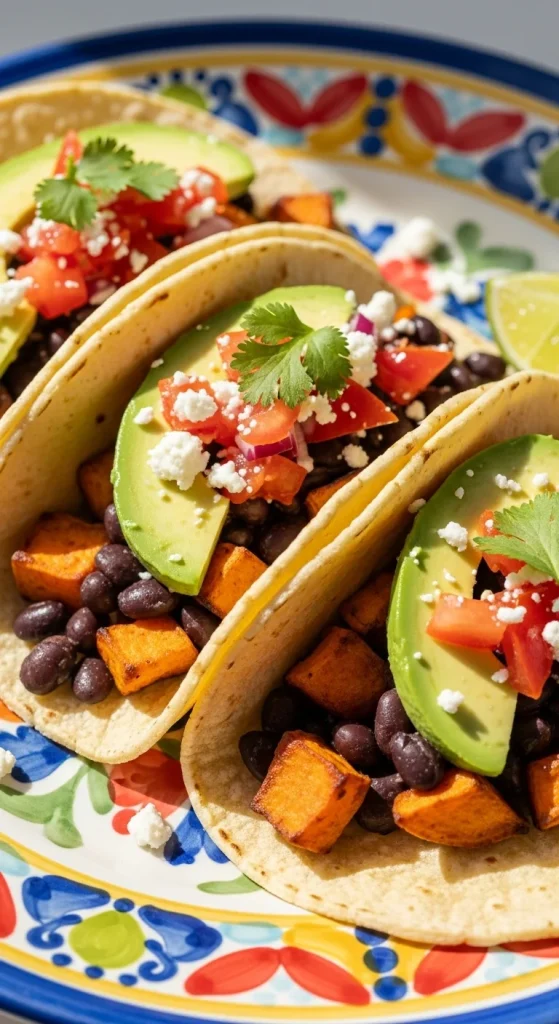 3. Sweet Potato Black Bean Tacos