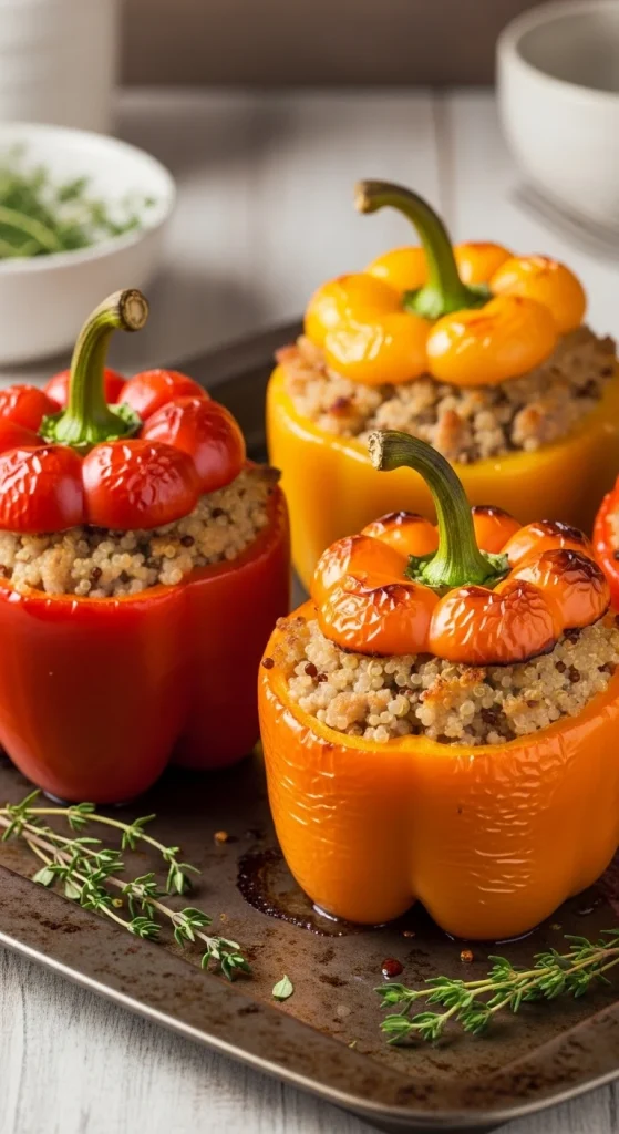 3. Turkey Stuffed Bell Peppers