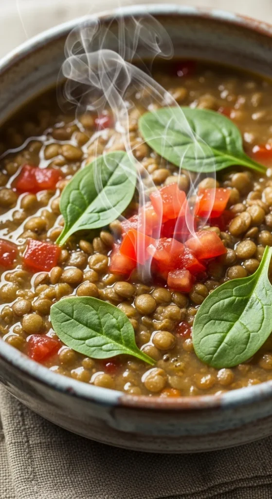 3. Vegetarian Lentil Soup