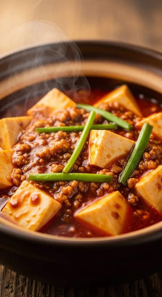4. Chinese Mapo Tofu