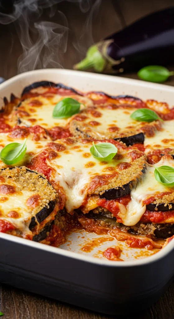 4. Eggplant Parmesan