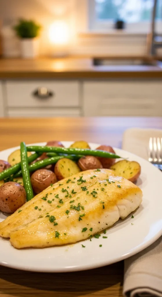 4. Garlic Butter Baked Tilapia