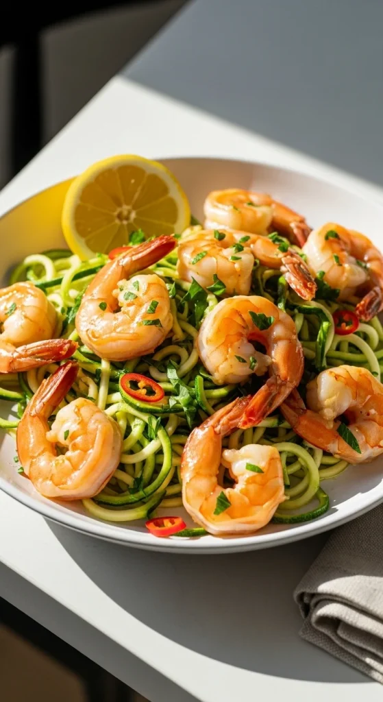 4. Keto Shrimp Scampi