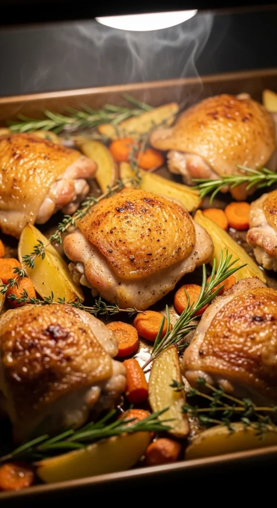 4. Roasted Chicken Thighs