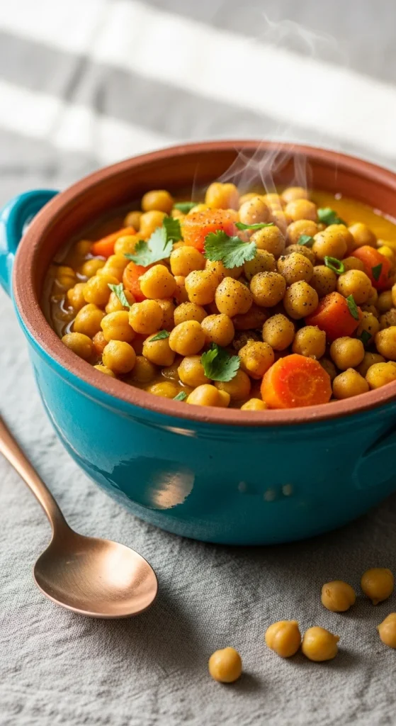 4. Slow Cooker Moroccan Chickpea Stew