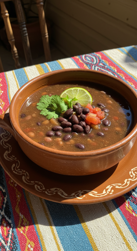 4. Spicy Black Bean Soup