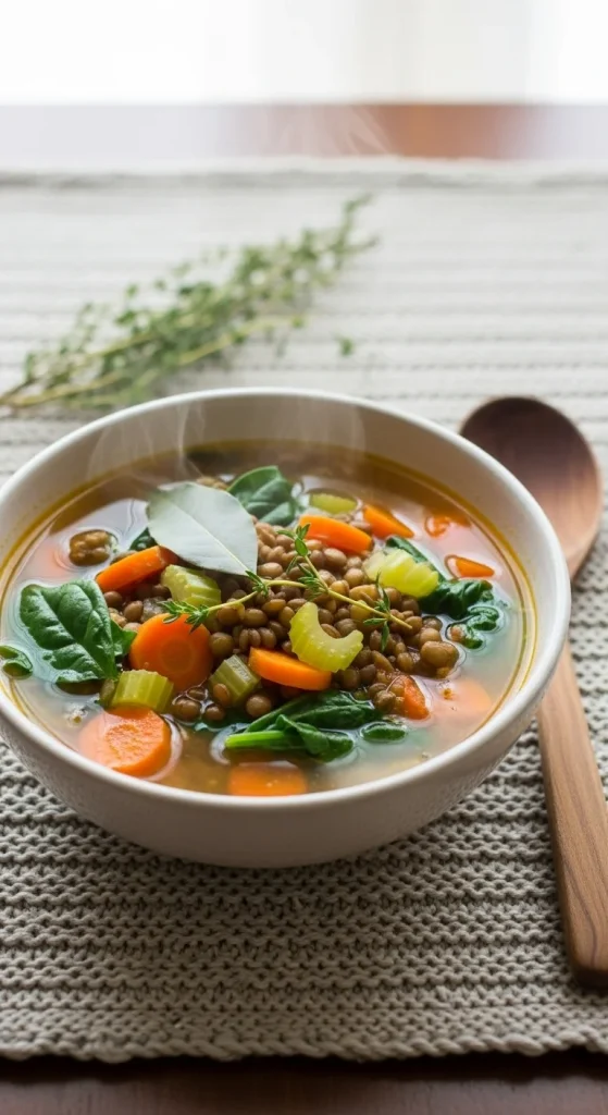 4. Vegetable Lentil Soup