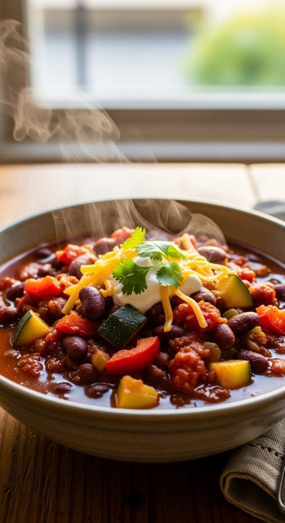 4. Vegetarian Chili