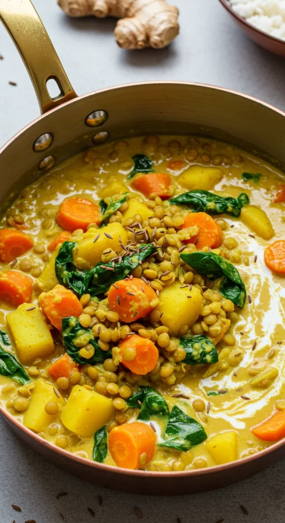4. Vegetarian Lentil Curry