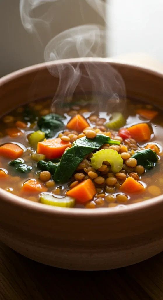 4. Veggie Lentil Soup