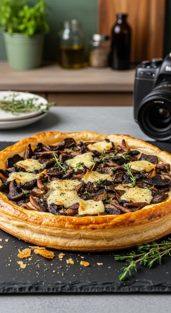 4. Wild Mushroom Tart